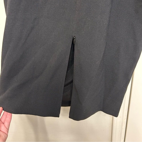 NWT Dress the Population Nadia Black Puff Sleeve Dress XS Structured Sculpted - Picture 13 of 14